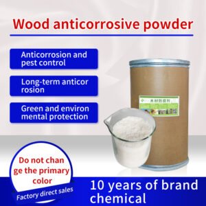 Wood preservative powder