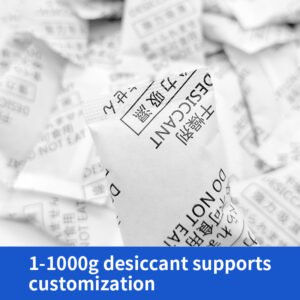 Composite paper mineral ball desiccant