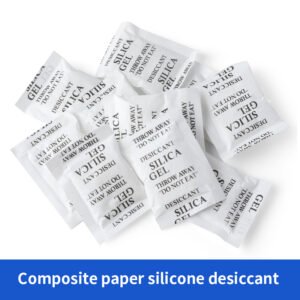 Composite paper silica gel desiccant