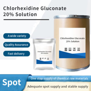 Pharmaceutical Chemical Chlorhexidine Gluconate 20% Solution CHG CAS 18472-51-0