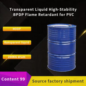 Transparent Liquid High-Stability BPDP Flame Retardant for PVC