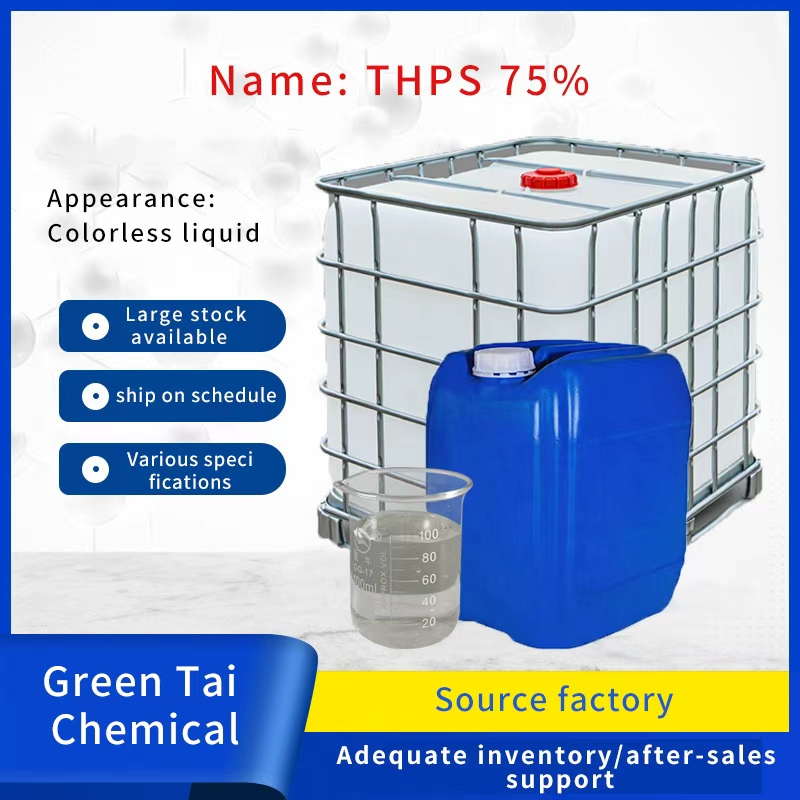 Oil and water treatment biocides Tetrakis(hydroxymethyl)phosphonium sulfate (THPS) 75% CAS 55566-30-8 - Image 2