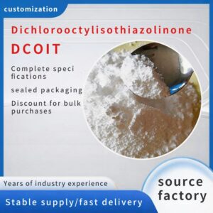Fungicide DCOIT 20% 10% Biocide 4, 5-Dichloro-2-Octyl-Isothiazolone for Coating Preservatives DCOIT 98% CAS 64359-81-5