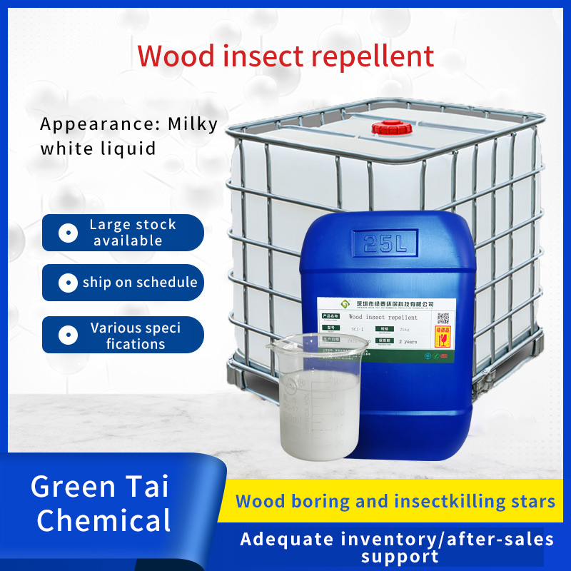 SCJ-1 wood insecticide a wood pest control agent that kills termites and woodworms. - Image 2